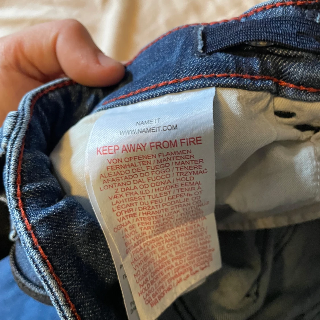 Blå jeans från Name It - 4