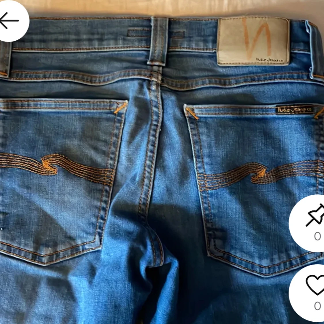 Blå jeans från Nudie Jeans - 4