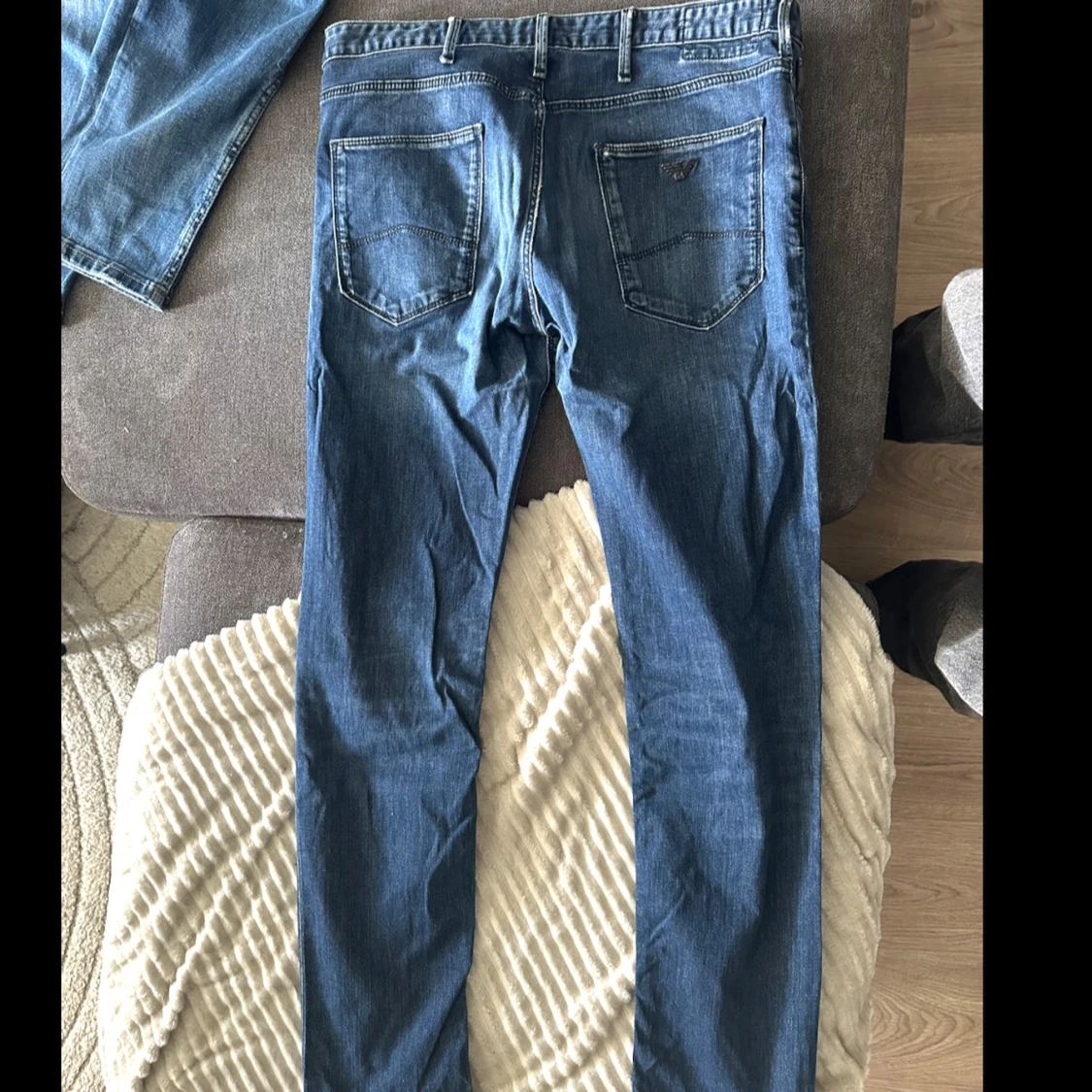 Emporio Armani svarta skinny jeans W30 L32 - 1