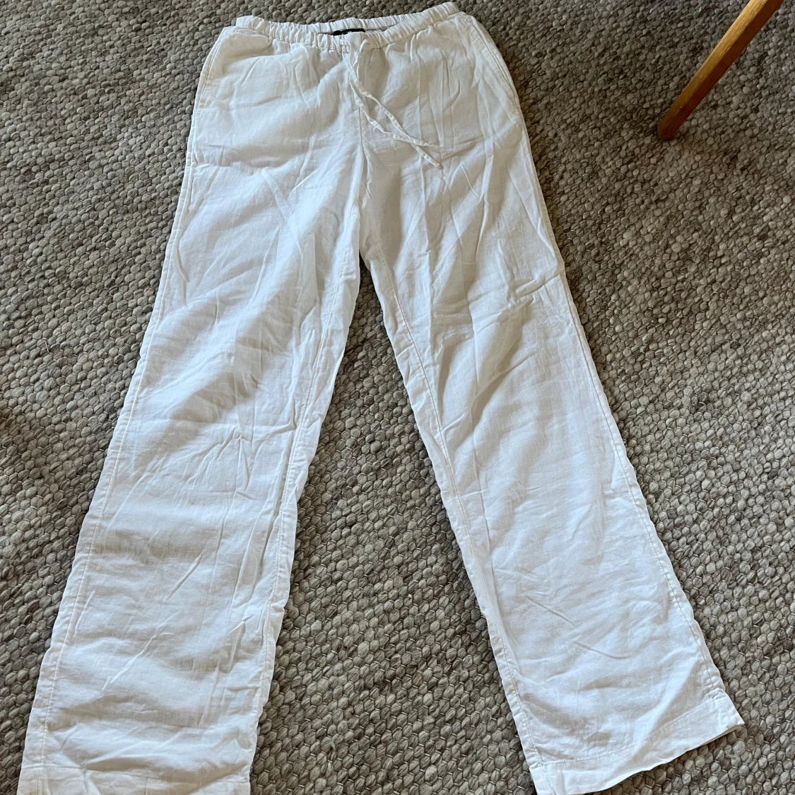 Vita linnebyxor - 2