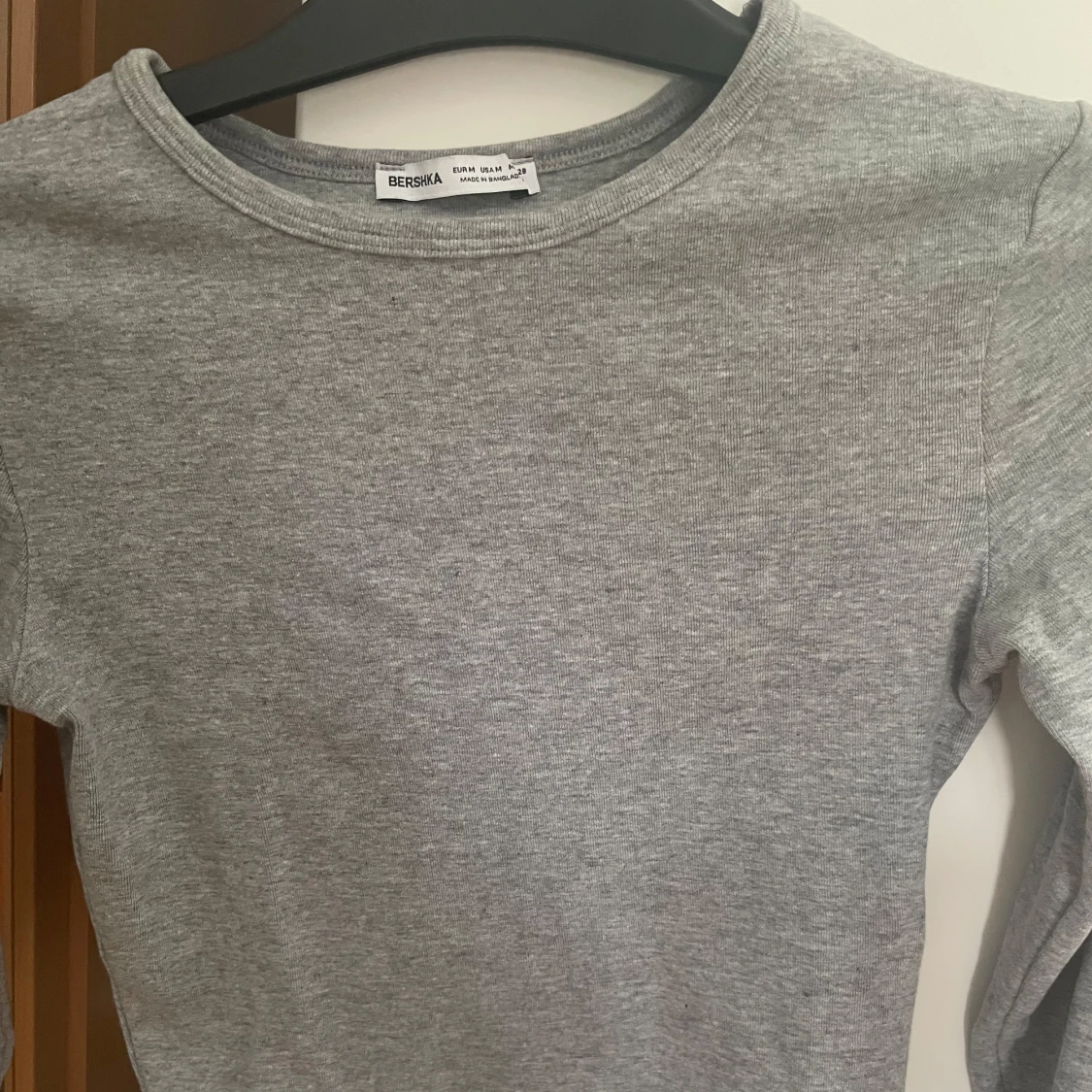 Grå långärmad topp från Bershka - 1