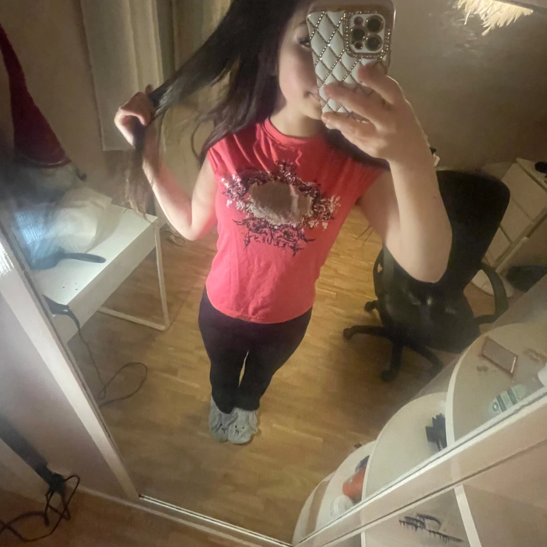 Rosa croppad topp från Feluna - 1