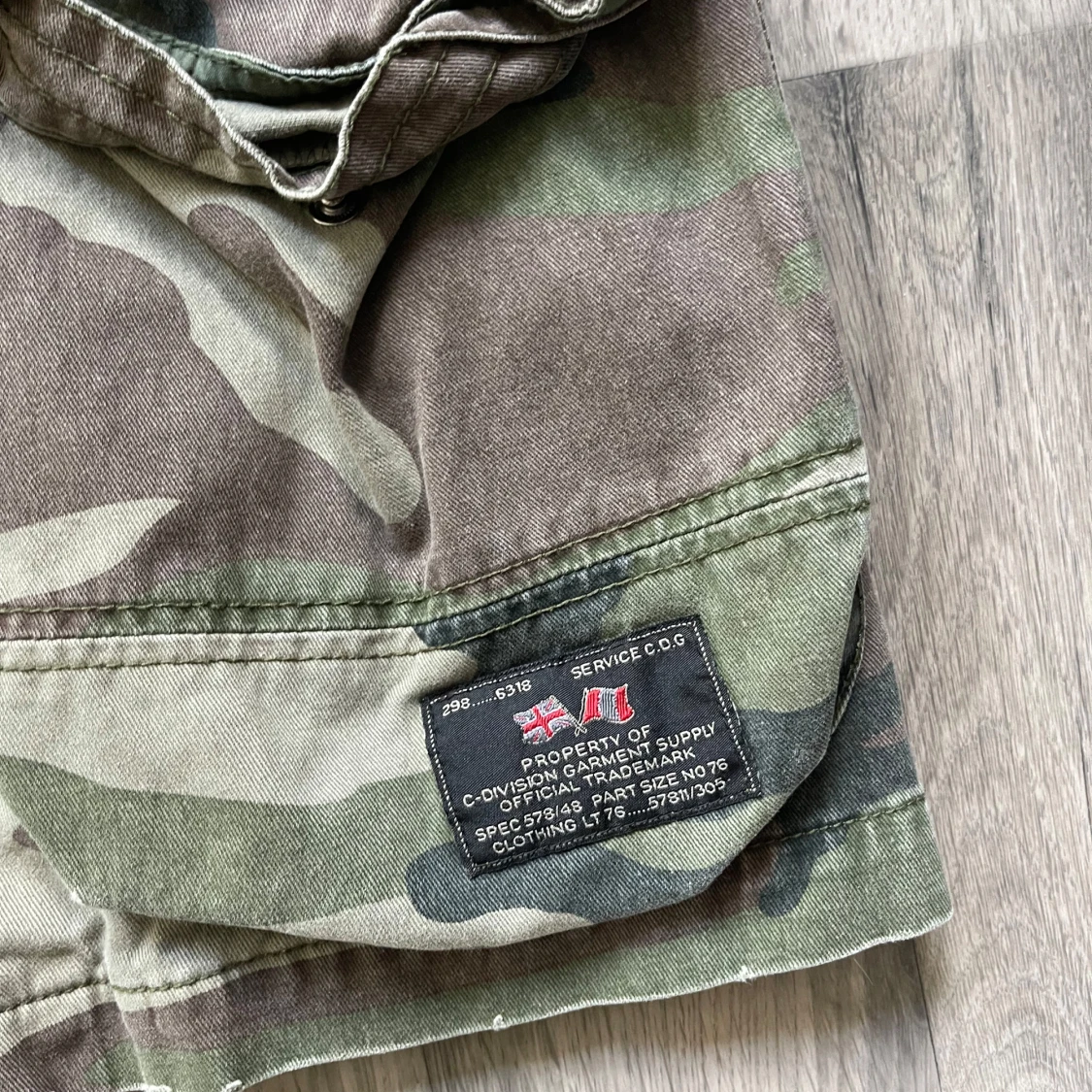 Camouflage parkajacka från C Division - 1