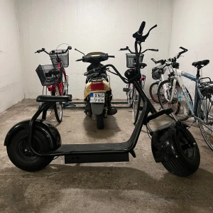 El-scooter - tappat intresset kan bytas också 