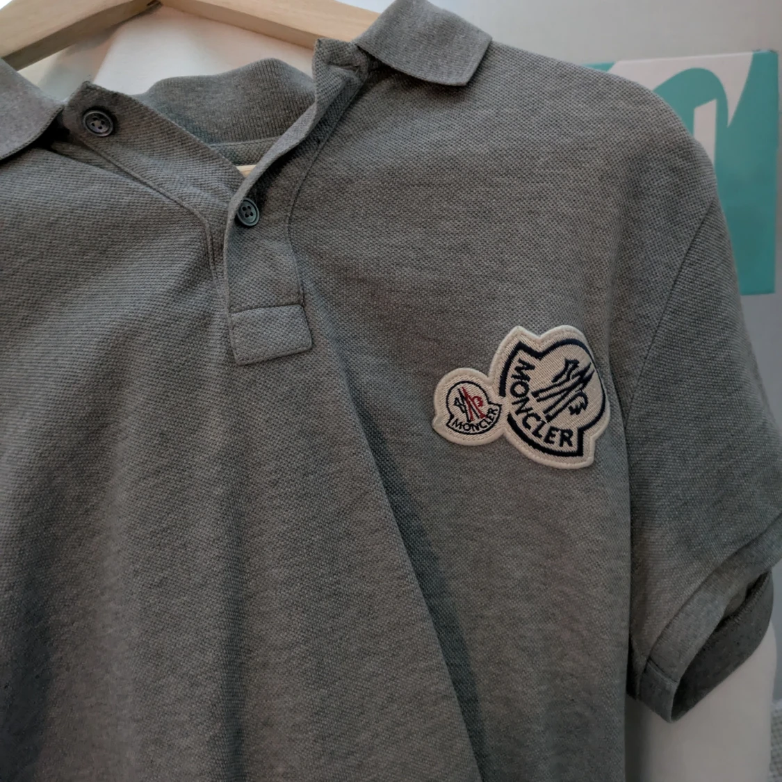 Grå piké från Moncler - 4