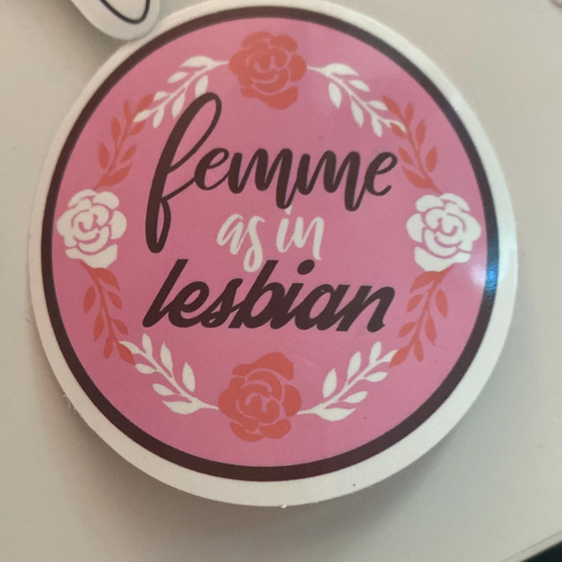 Femme as in lesbian - 1