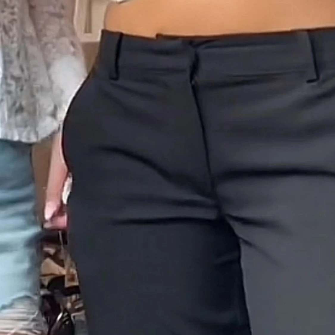 Svarta kostymbyxor - 90