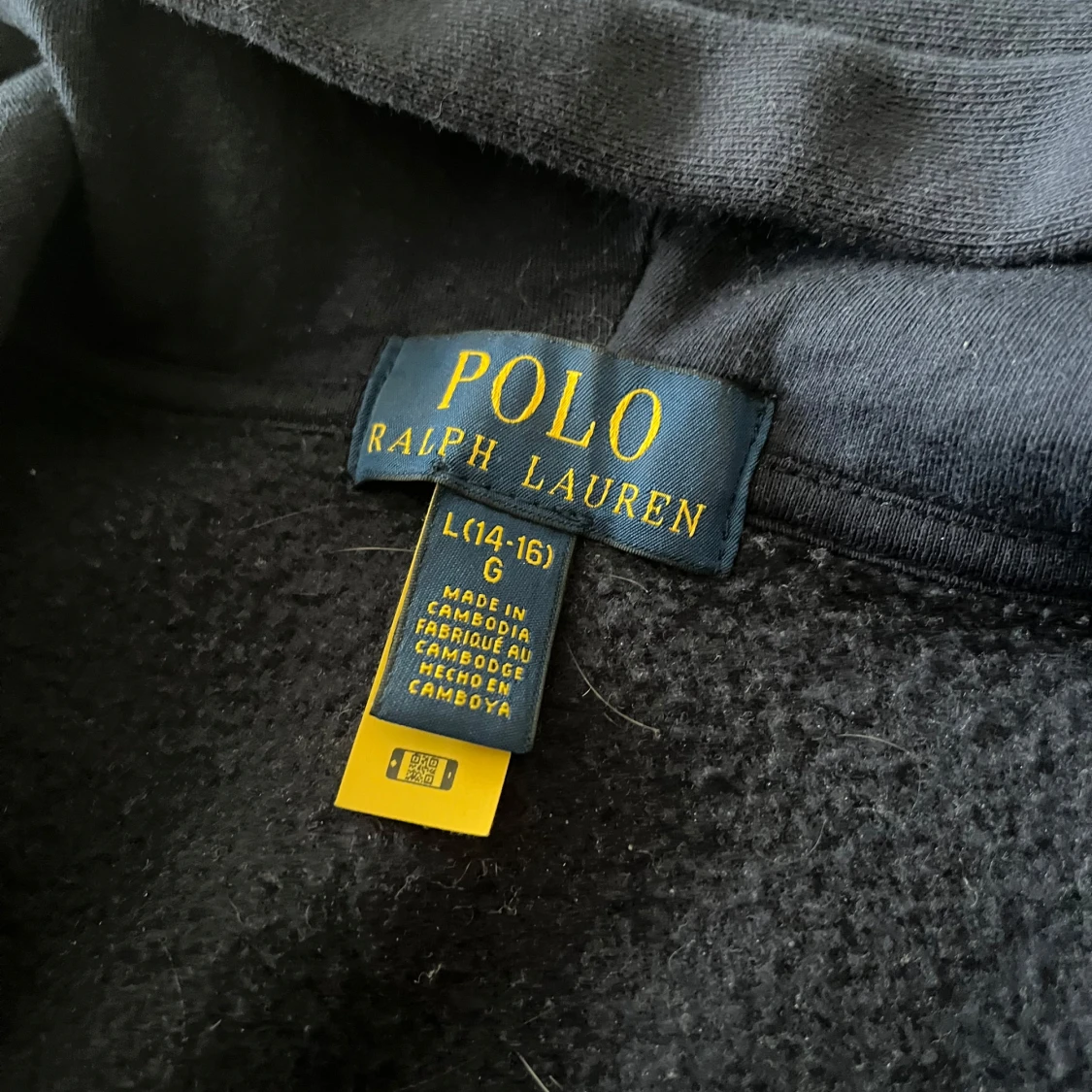 Mörkblå hoodie från Ralph Lauren - 2