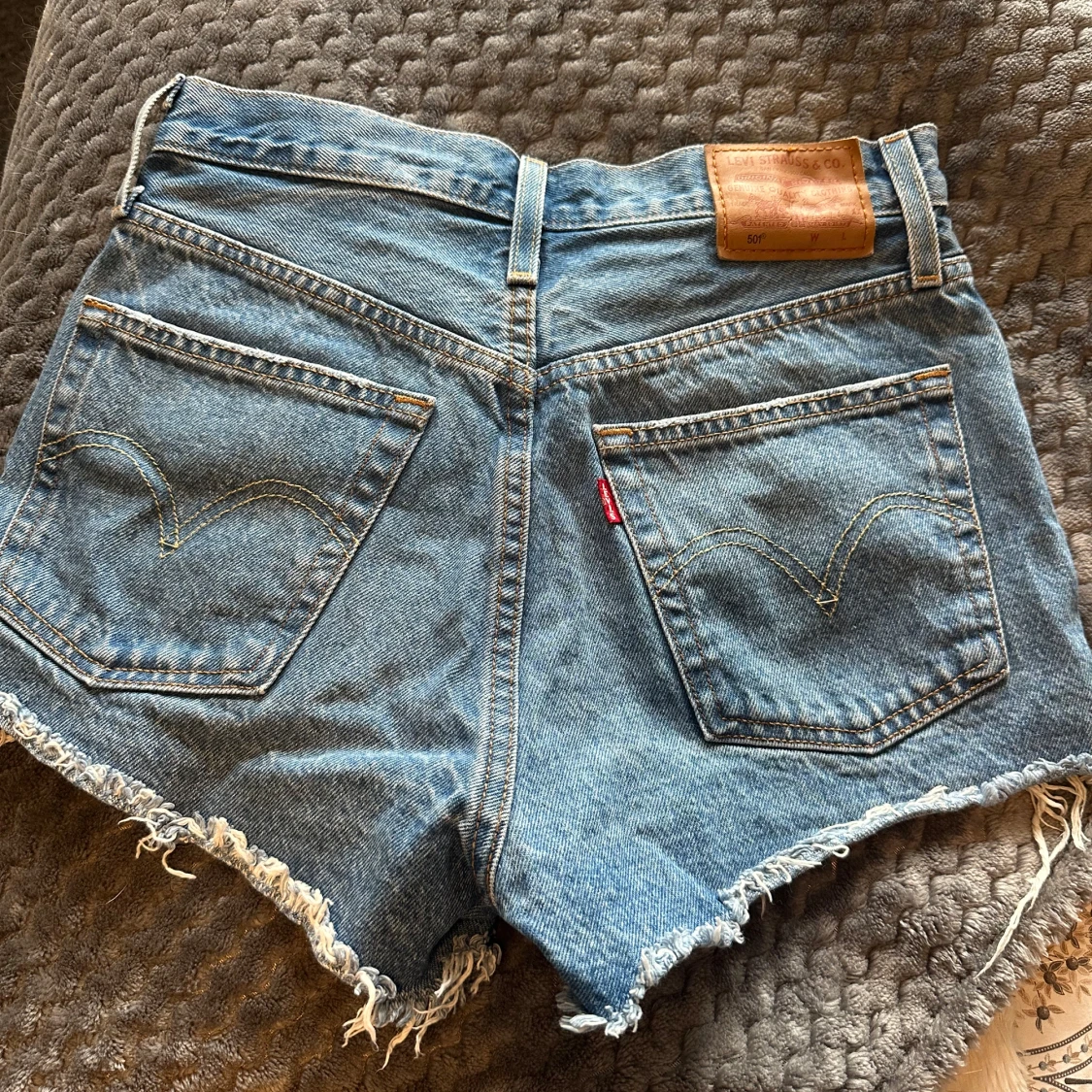 Levi's 501 högmidjade jeansshorts - 2