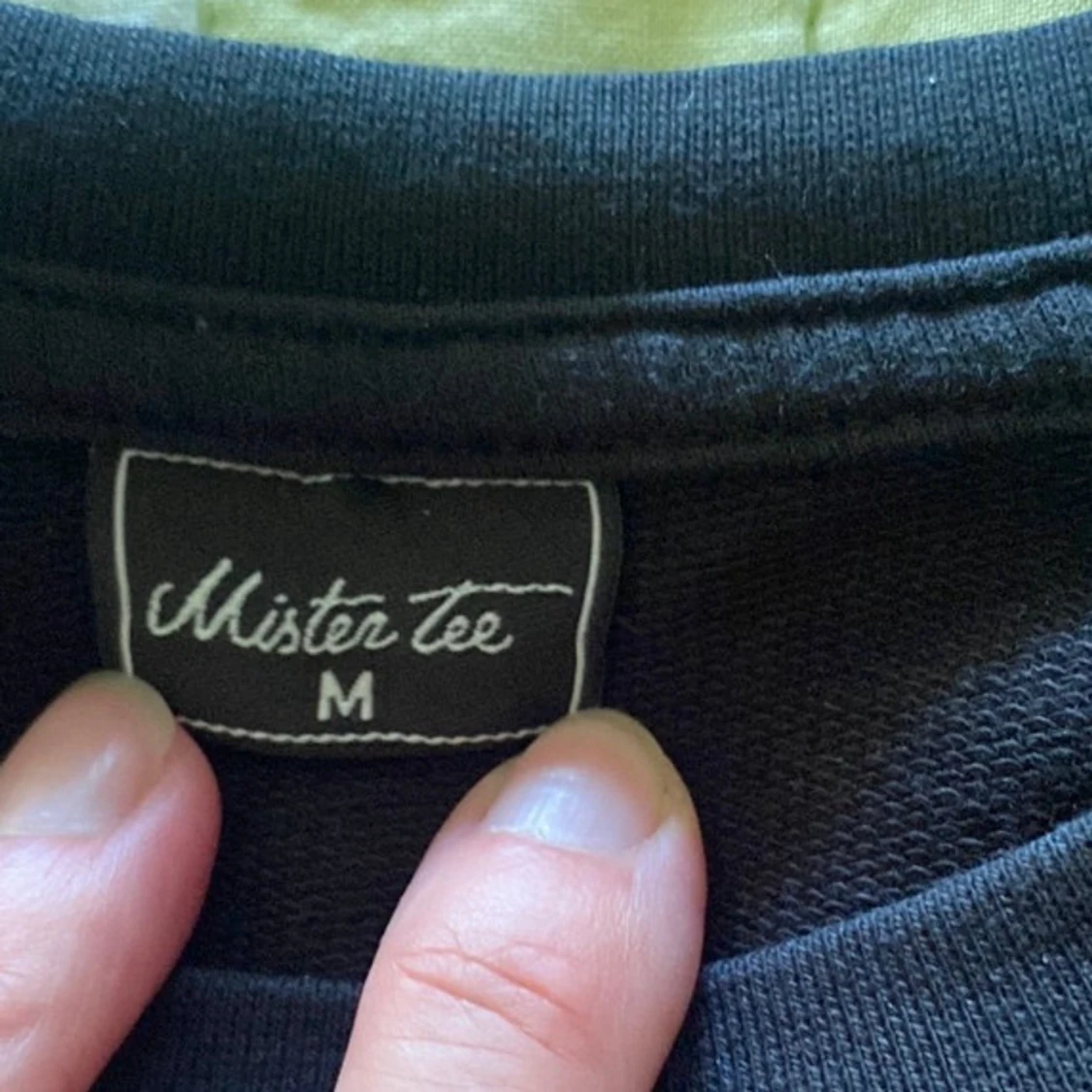 Svart sweatshirt Mister Tee M - 1