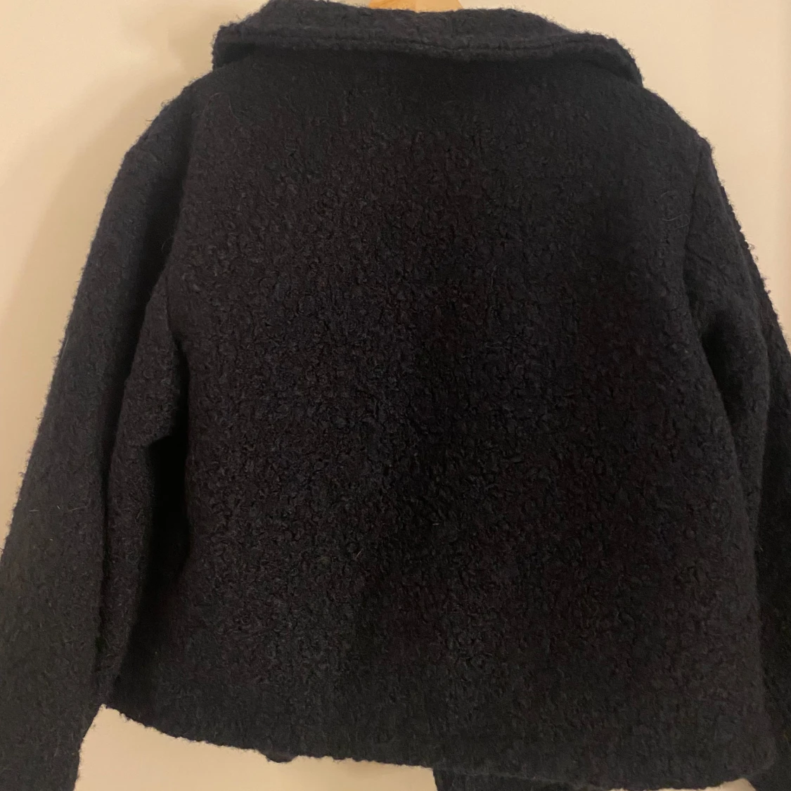 Mörkblå teddyjacka - 2