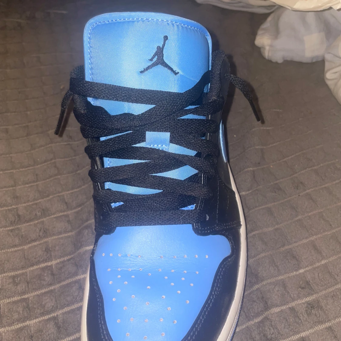 Nike Air Jordan 1 Low svart/blå - 2