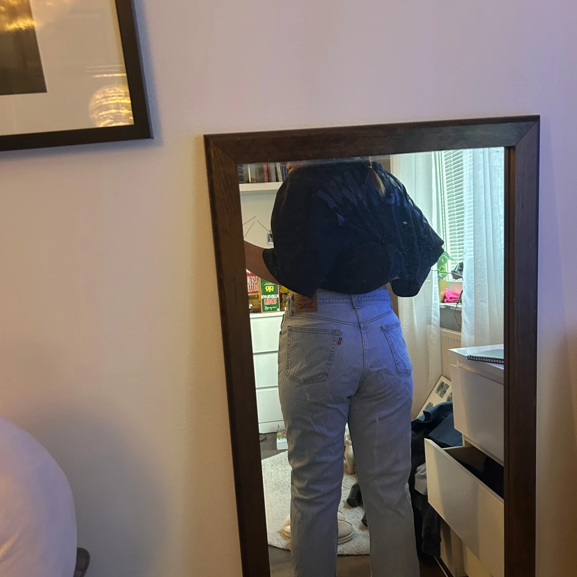 Levi's 501 ljusblå jeans straight fit - 1