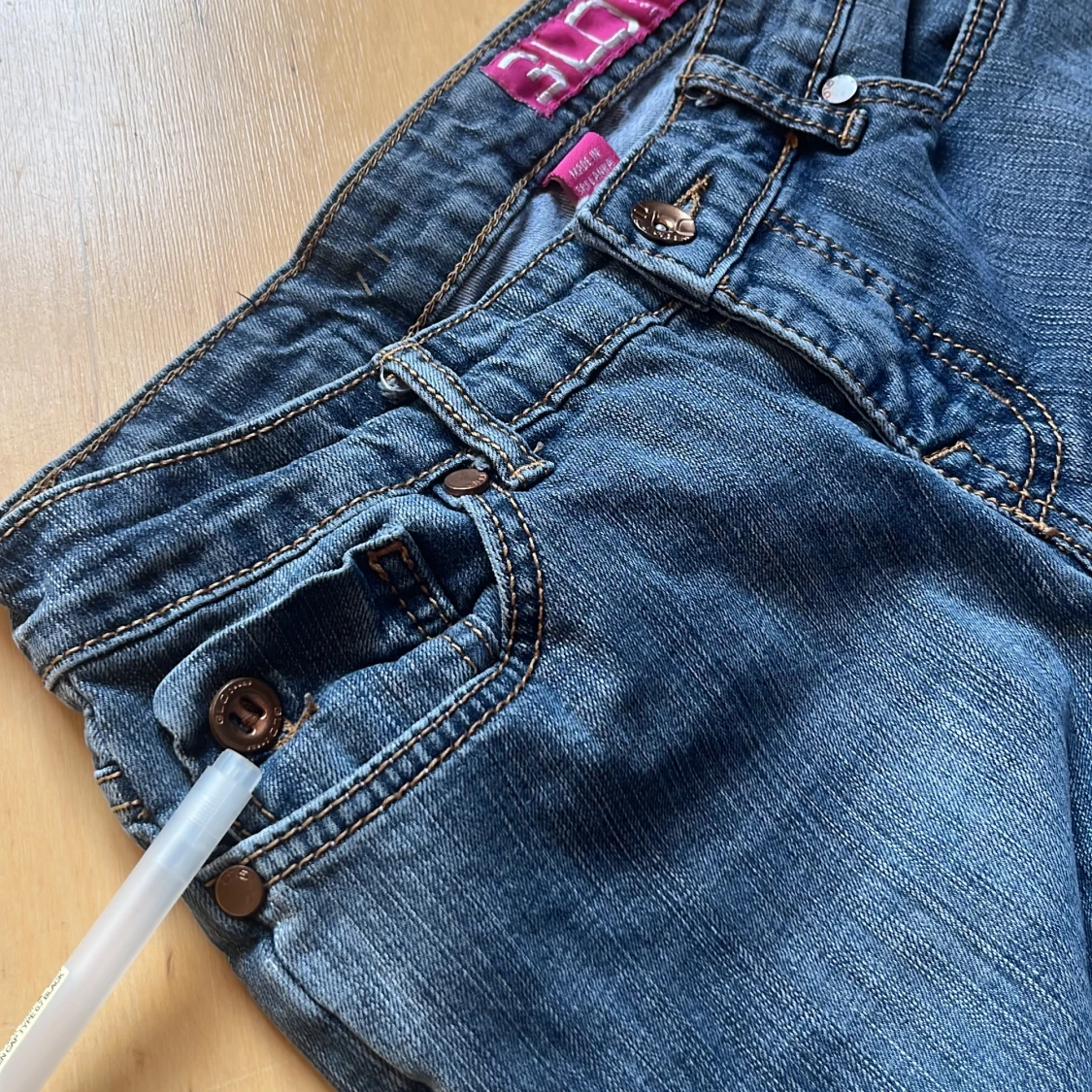 Lågmidjade jeans - 4