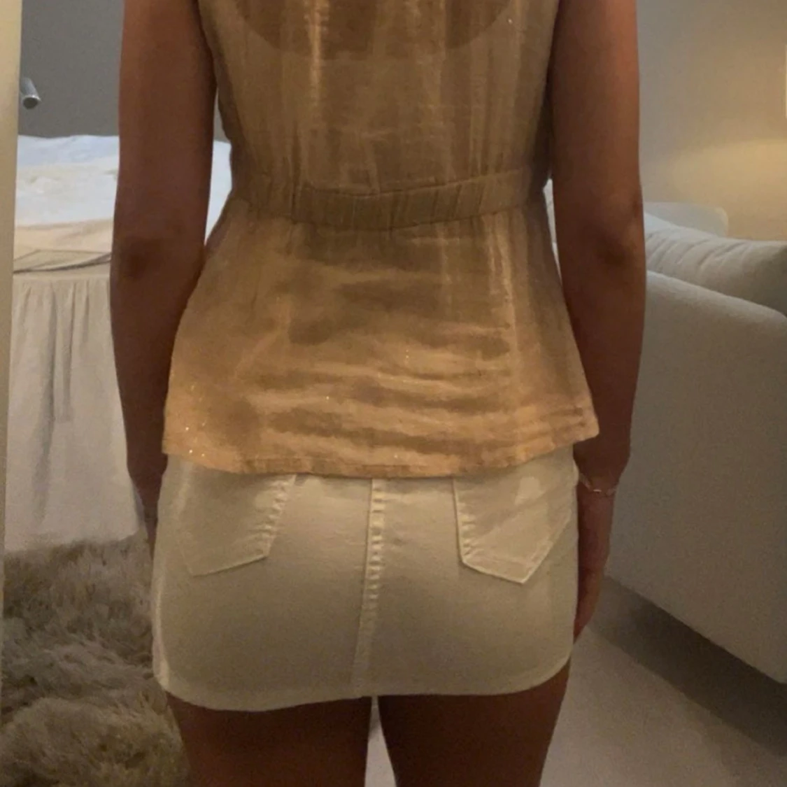 Rosa linne med glitter! - 1