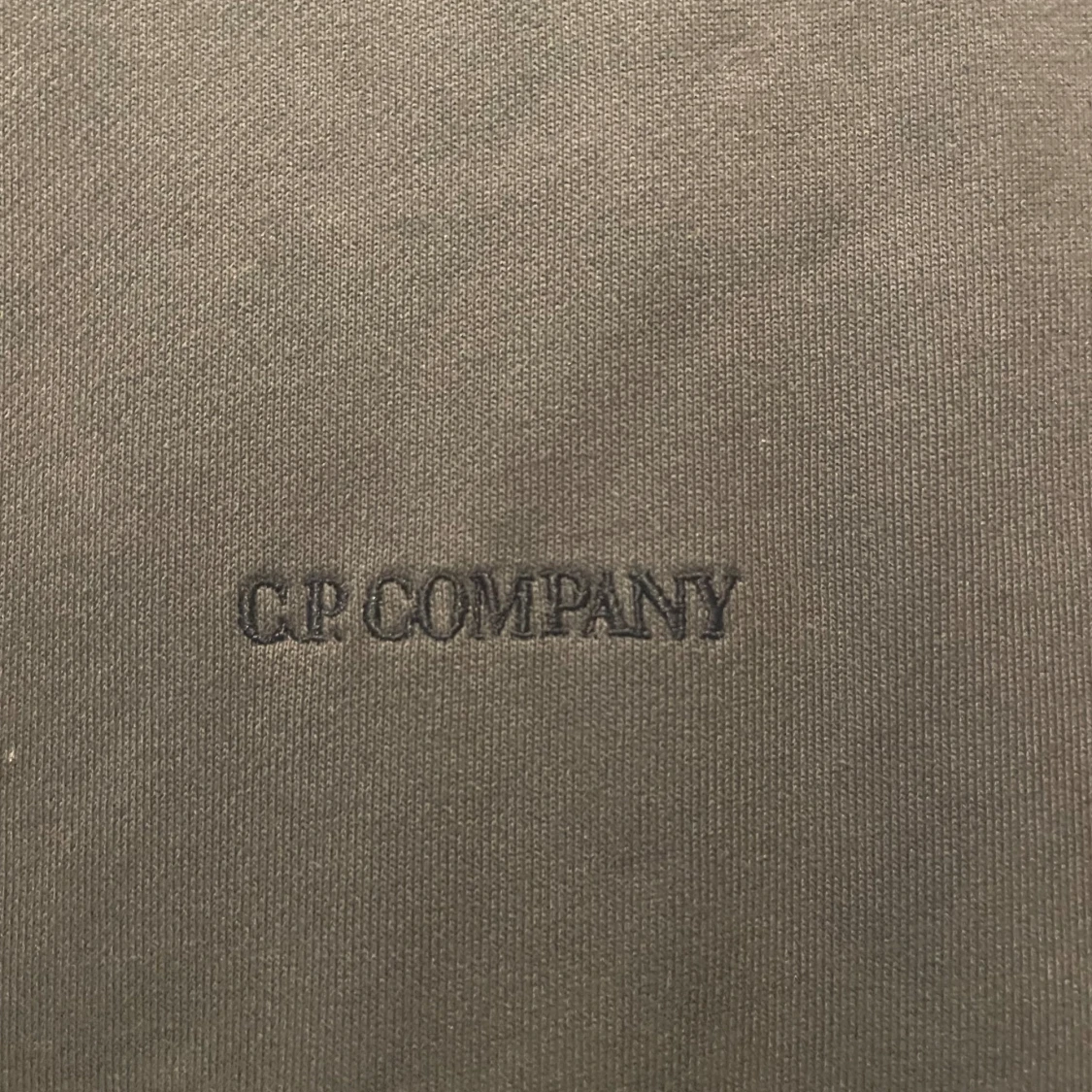 Grå sweatshirt från C.P. Company, brushed cotton - 1