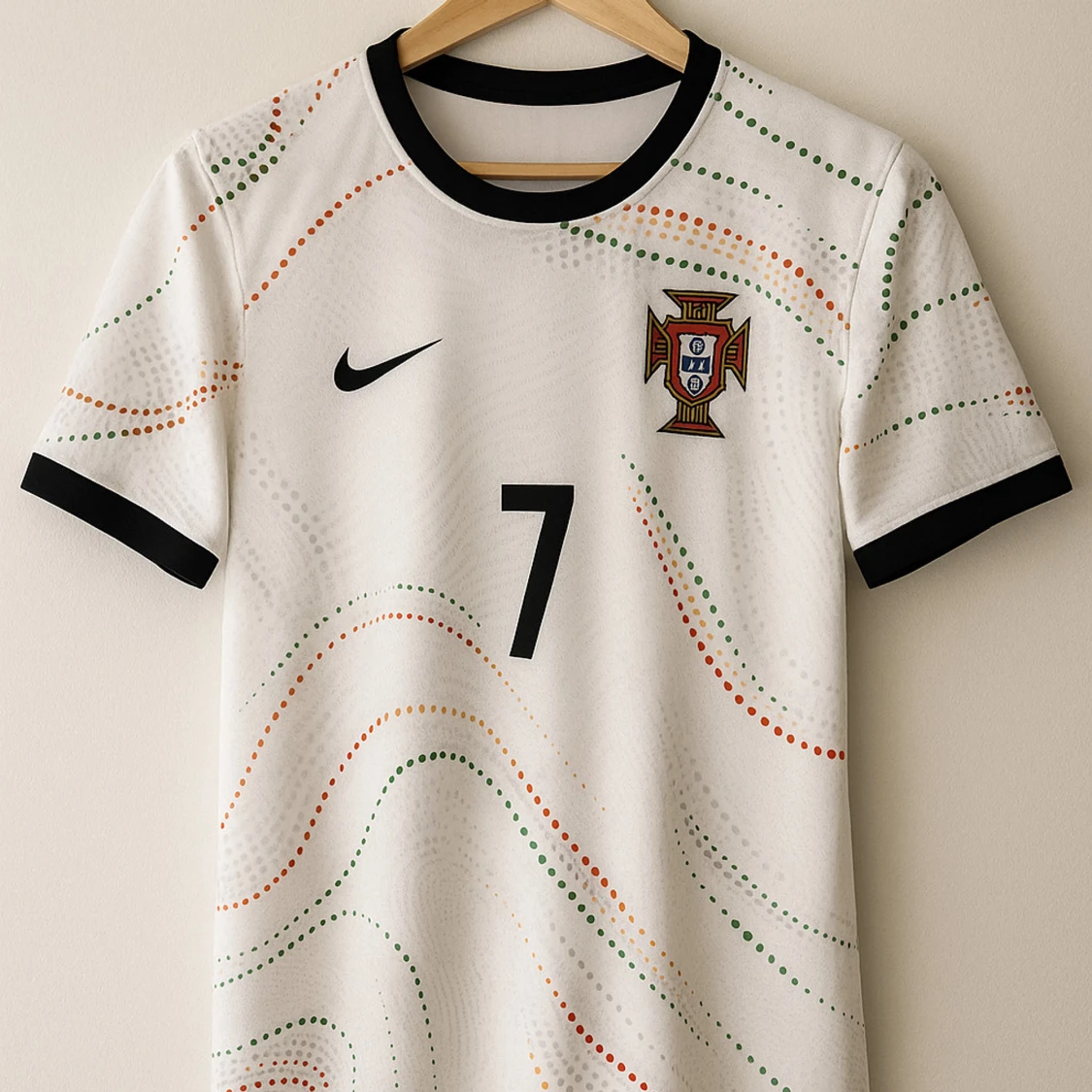 Portugal Ronaldo 7 fotbollströja Nike