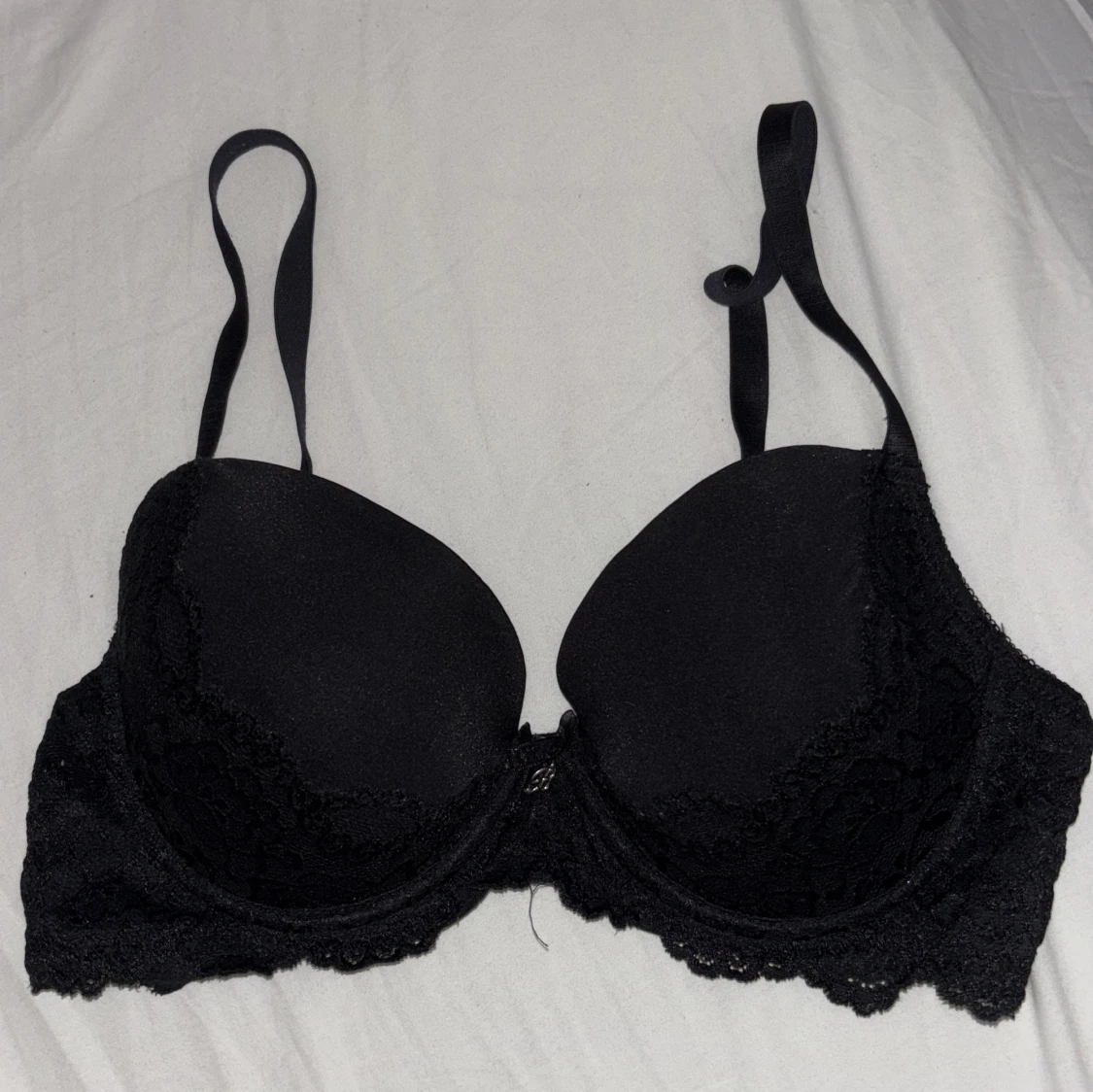 Svart spets-bh från cubus B80 - 1