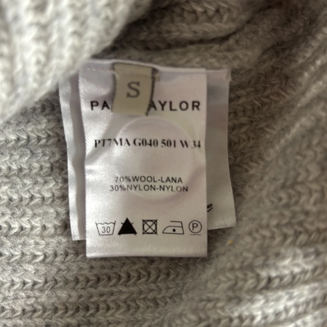 Ljusgrå cardigan jacka från Paul Taylor - 3