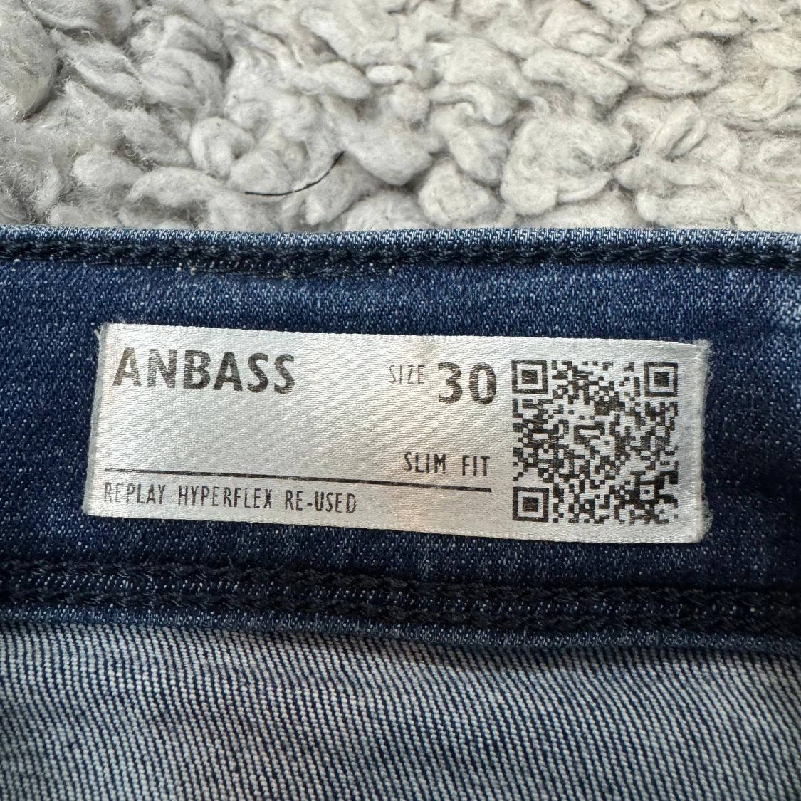Replay Anbass Hyperflex jeans blå - 3