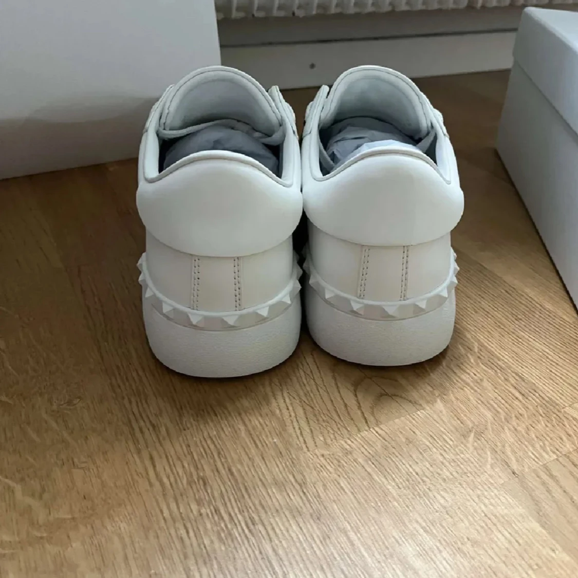 Valentino Garavani Open sneakers vit/grön - 4