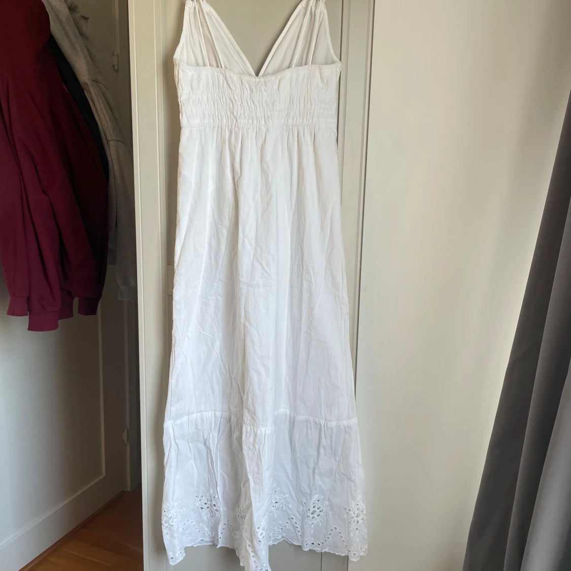 Vit långklänning  - 90