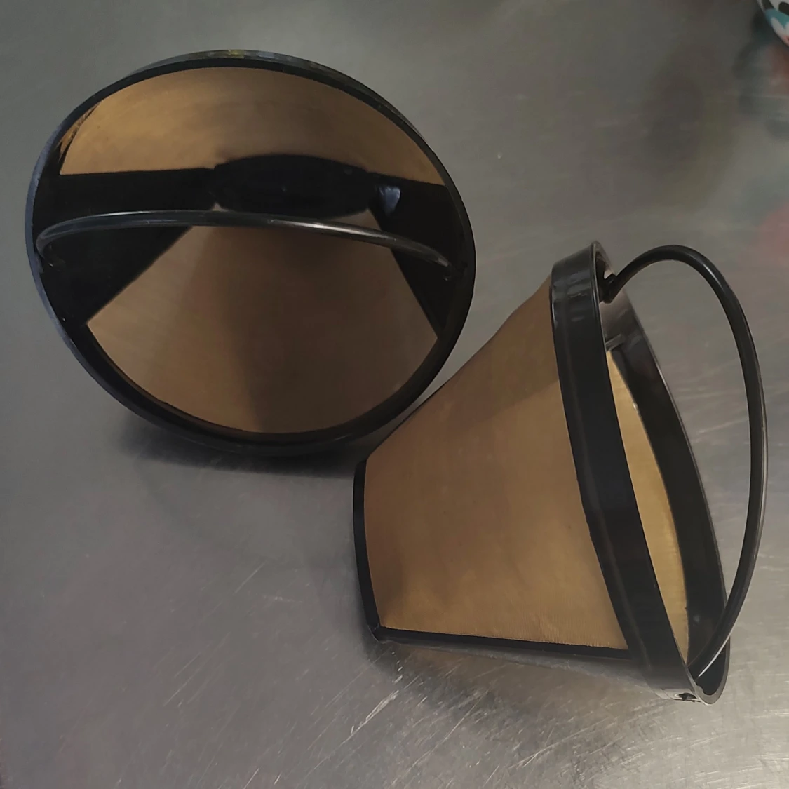 2st Återanvändningsbara kaffefilter (Nyskick)