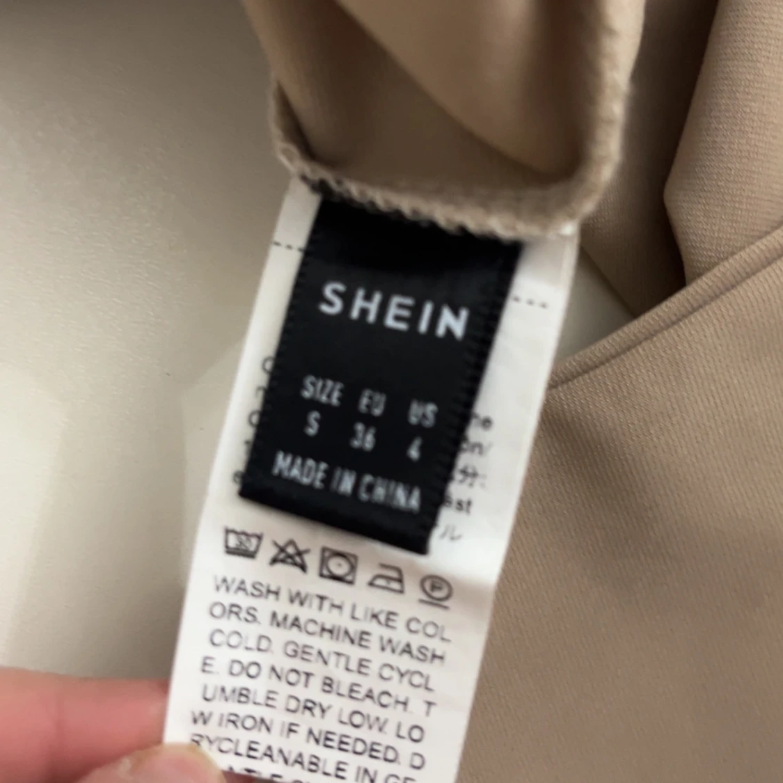 Beige blues från Shein - 1