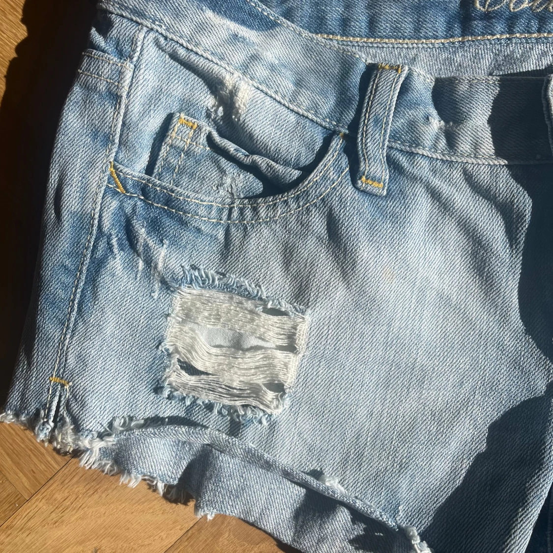 Jeansshorts lågmidjade - 3