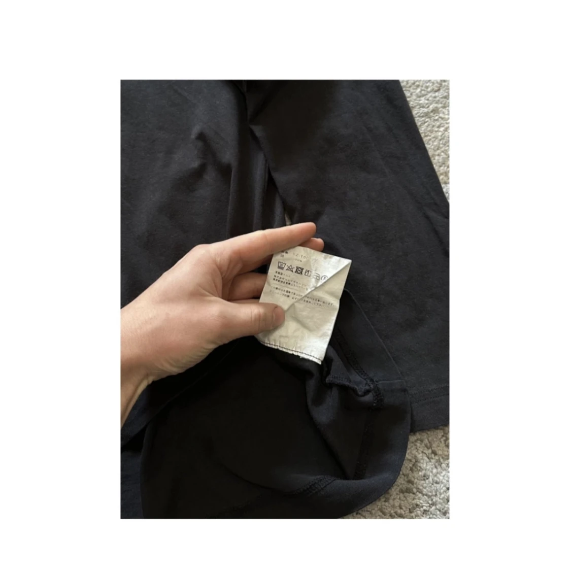 Svart långärmad tröja från Comme des Garçons - 3