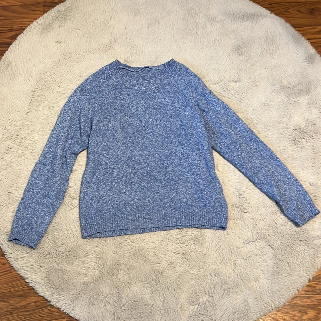 Blå stickad tröja från Vero Moda