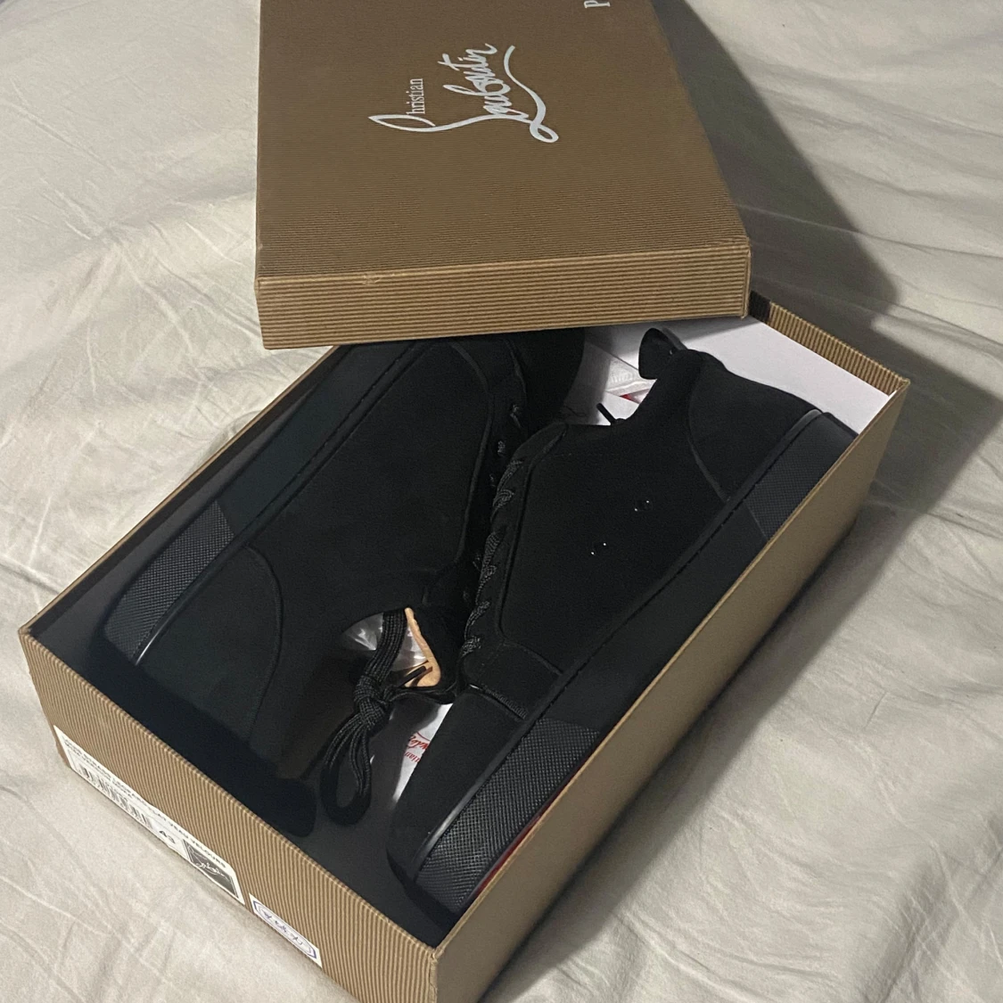 Svarta sneakers från Christian Louboutin - 2