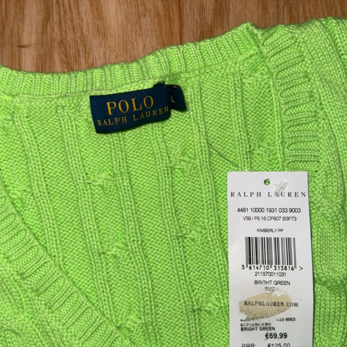 Grön stickad tröja från Ralph Lauren - 3