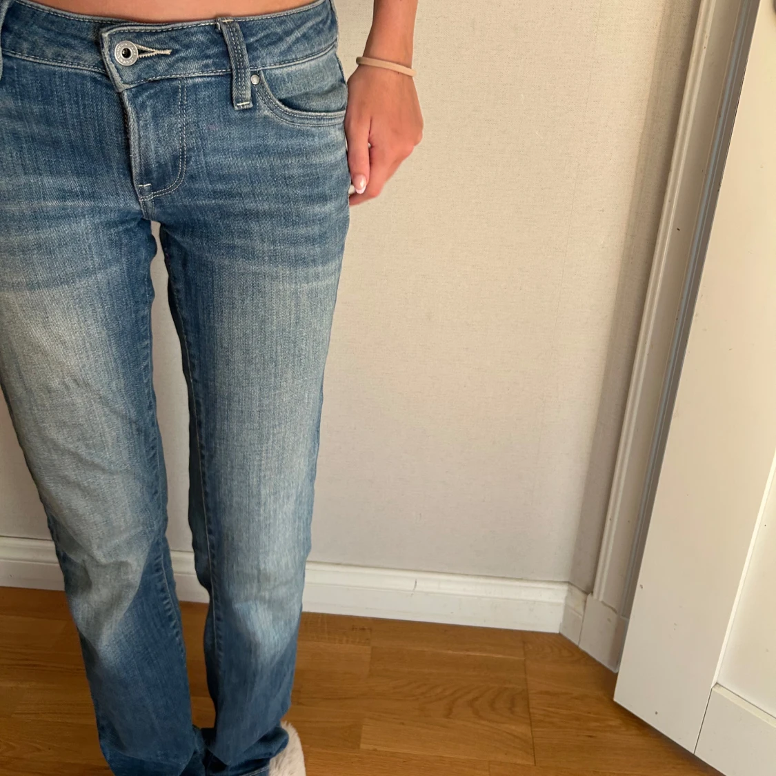 Bootcut jeans låg midja  - 1