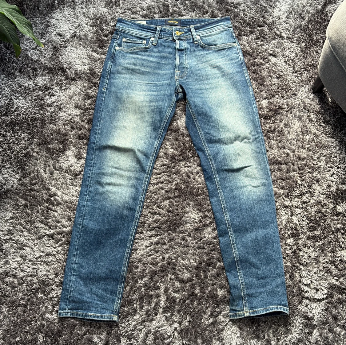 Blå Jack and Jones Jeans