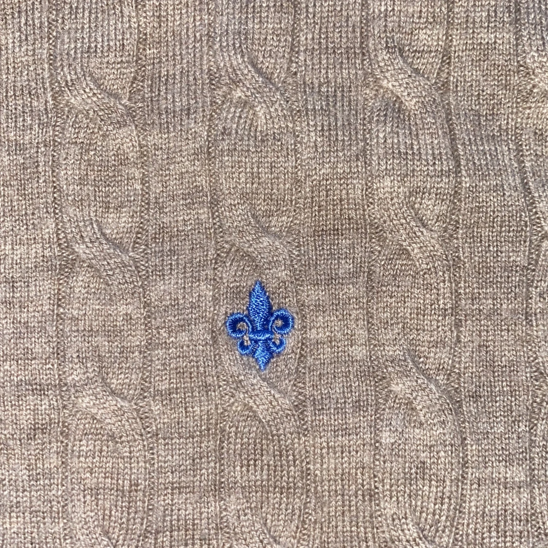 Merino kabelstickad tröja - 3