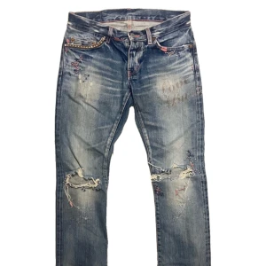 OG hysteric glamour ”love buzz” pink stitch denim - Og hysteric, rare cus of the stitching pattern n allat, better price on ig: enlisted1.1