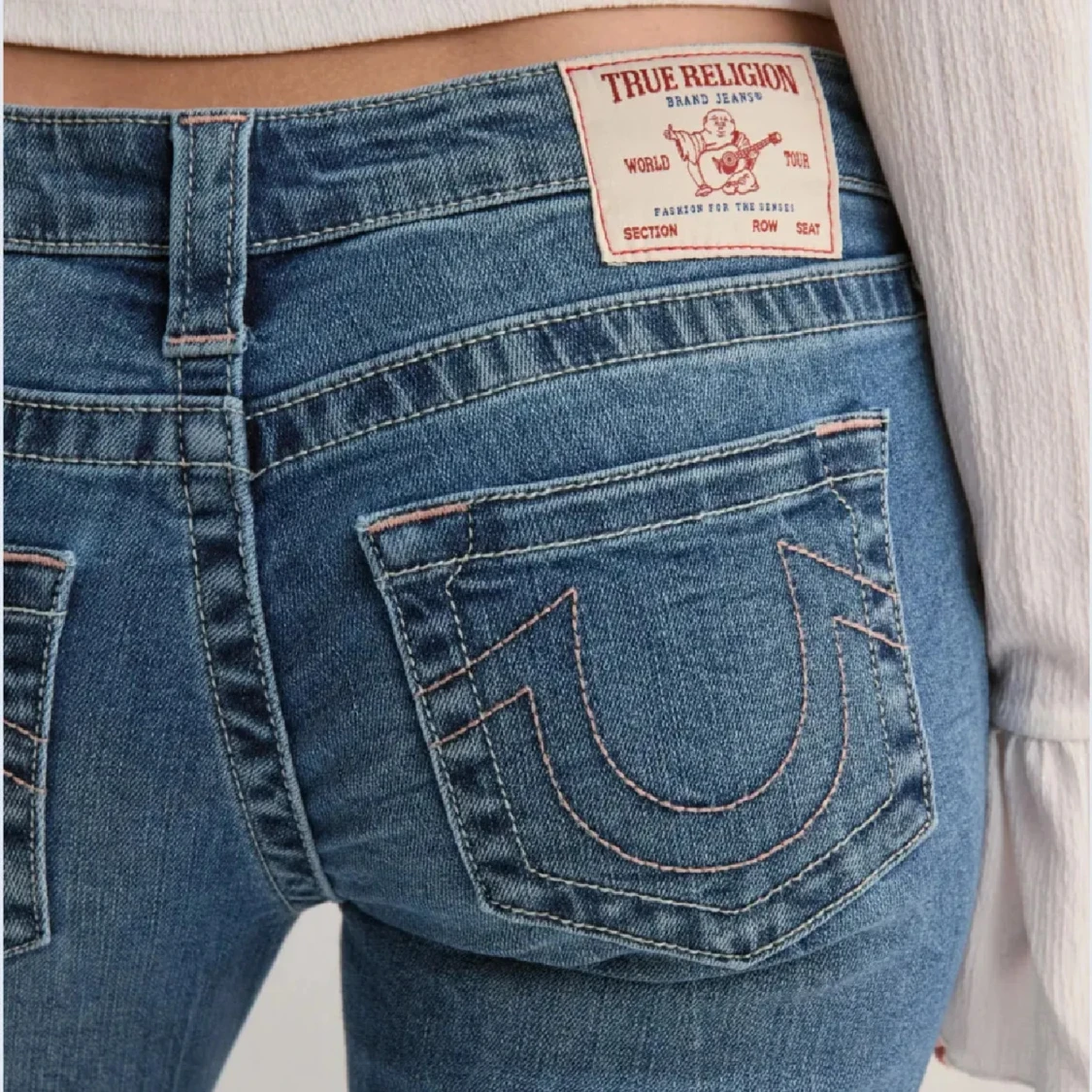 True Religion blå bootcut jeans