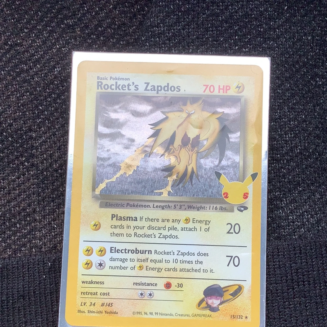 Pokémonkort Rocket's Zapdos - 4