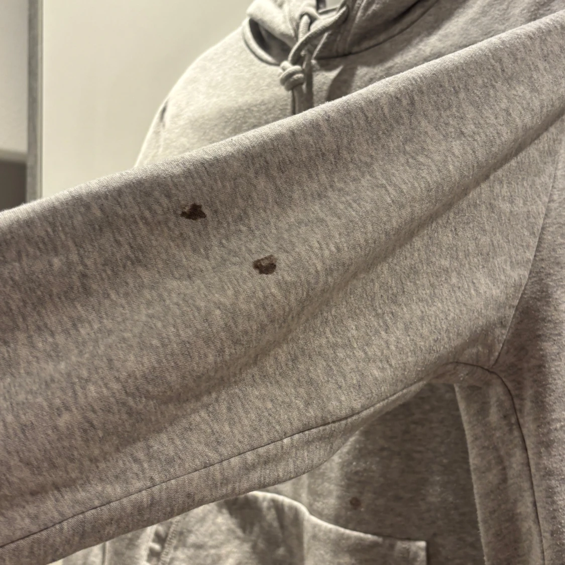 Grå Harvard hoodie från H&M - 4