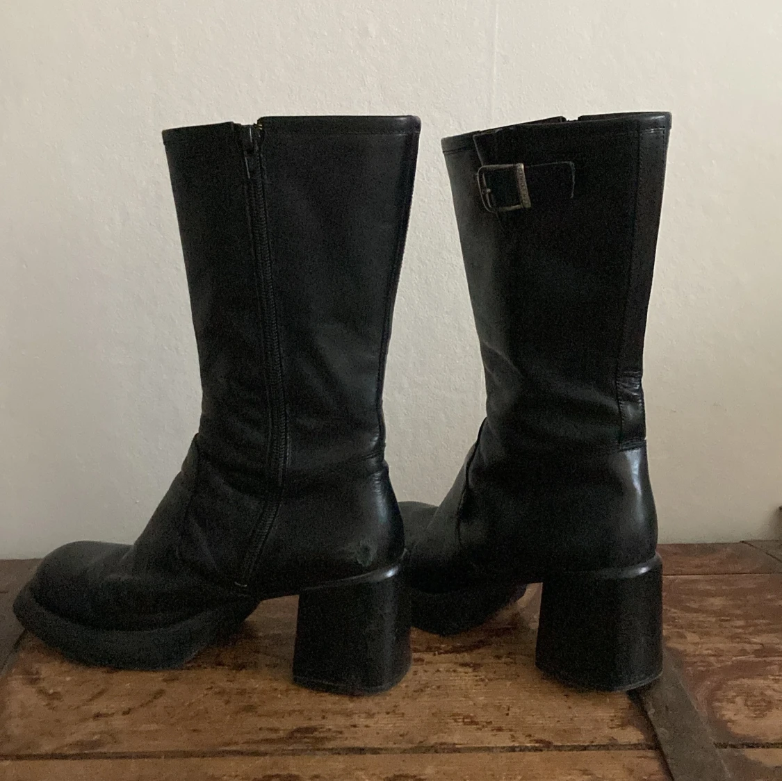 90-tal boots med klack - 2