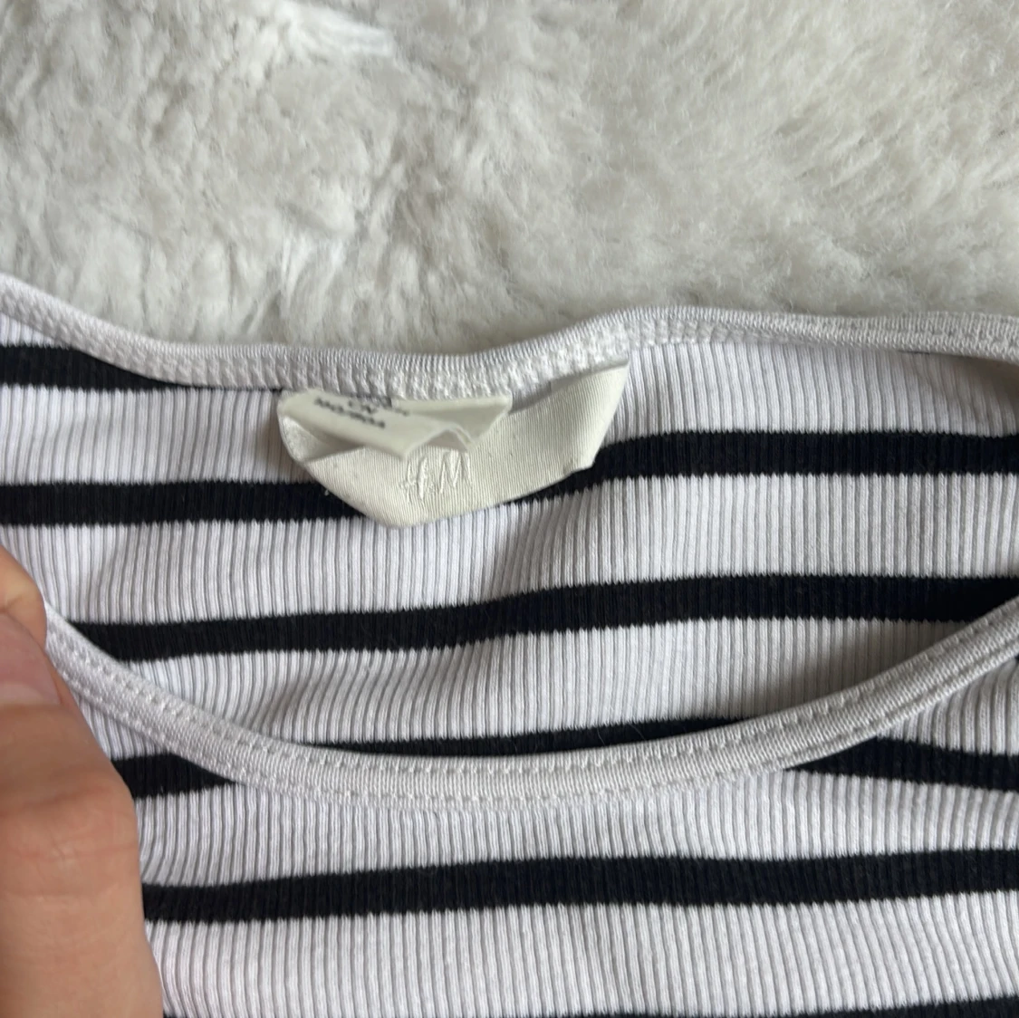 Randig t-shirt från H&M - 1