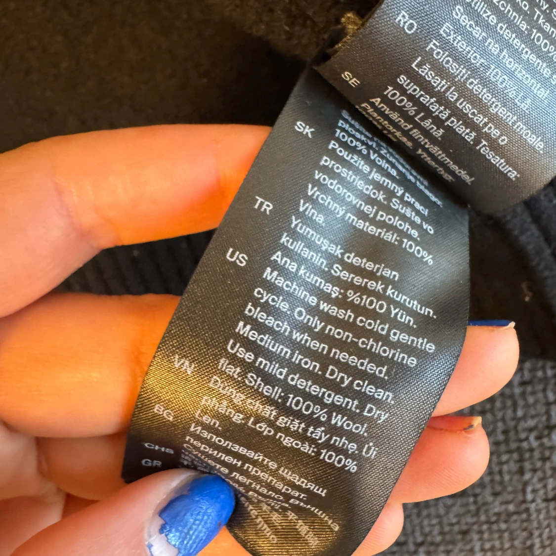 Svart kofta från COS - 3