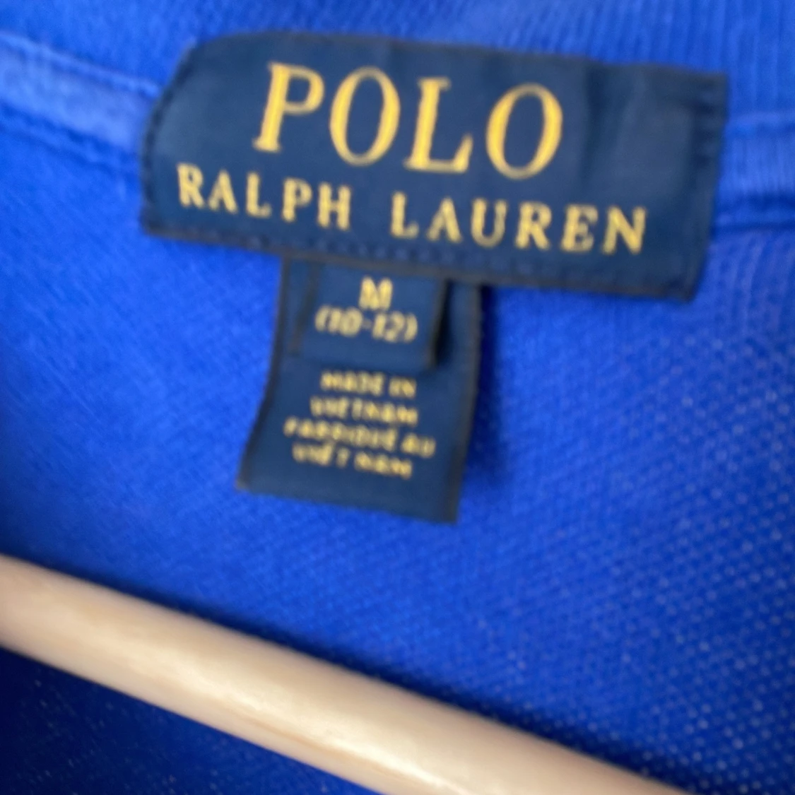 Blå pikétröja från Ralph Lauren - 3