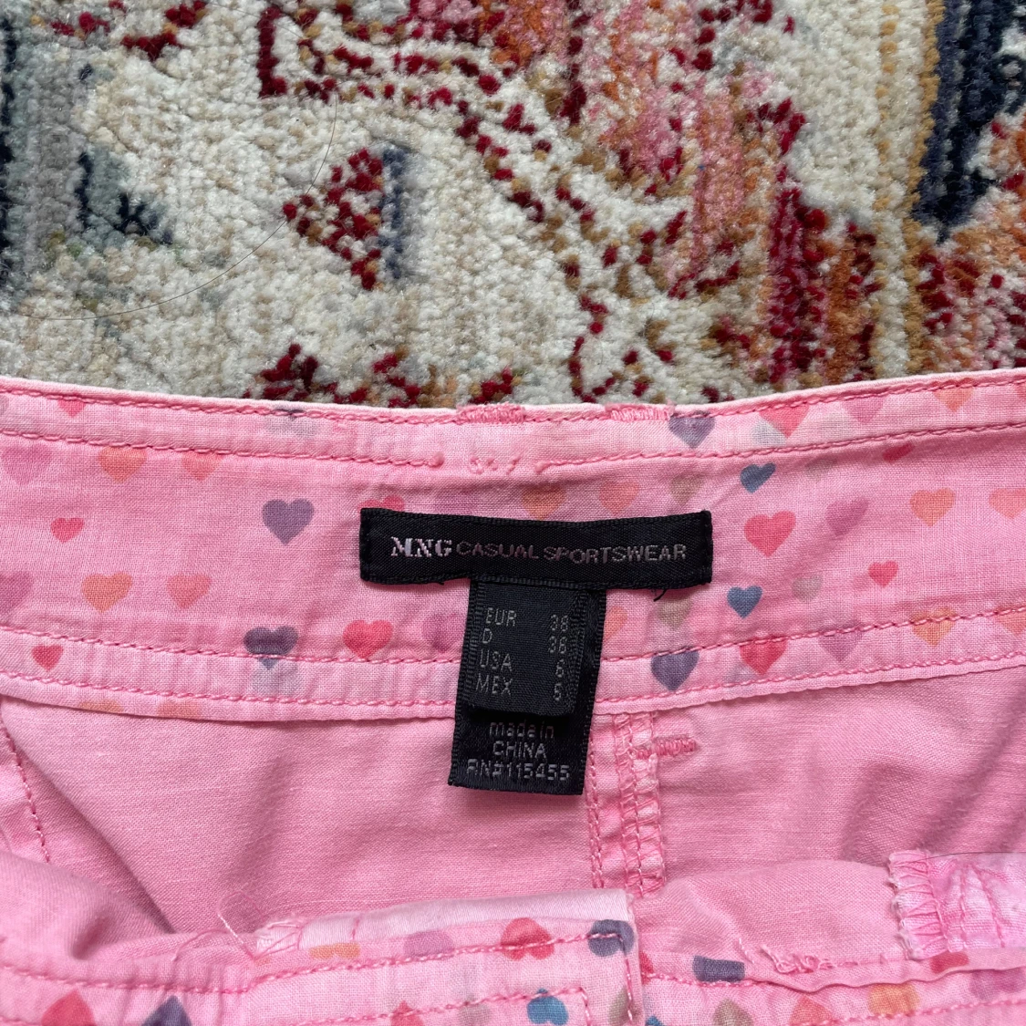 Lågmidjad Rosa Mini kjol - 2