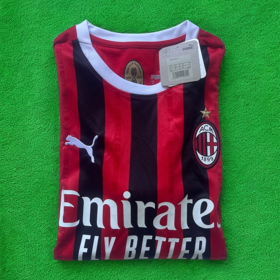 AC Milan matchtröja Puma röd/svart - 2