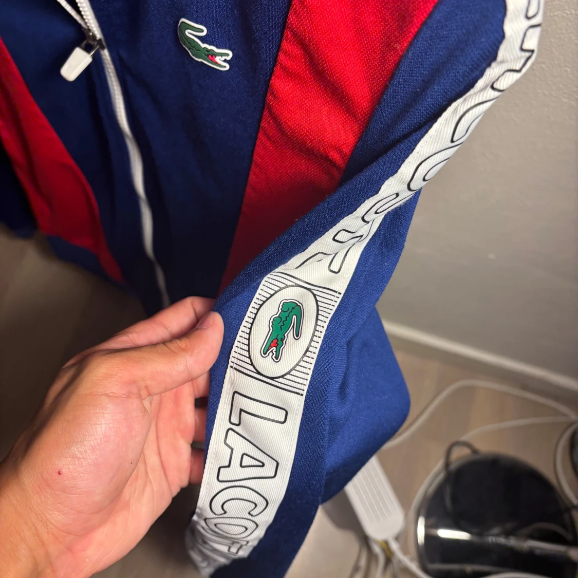 Lacoste zip tröja - 1