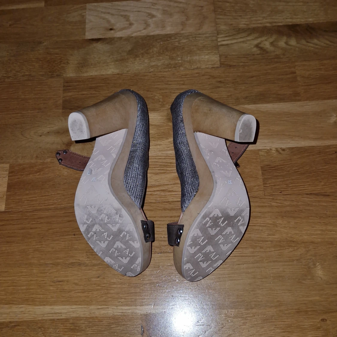 Armani Jeans sandaler med klack - 4