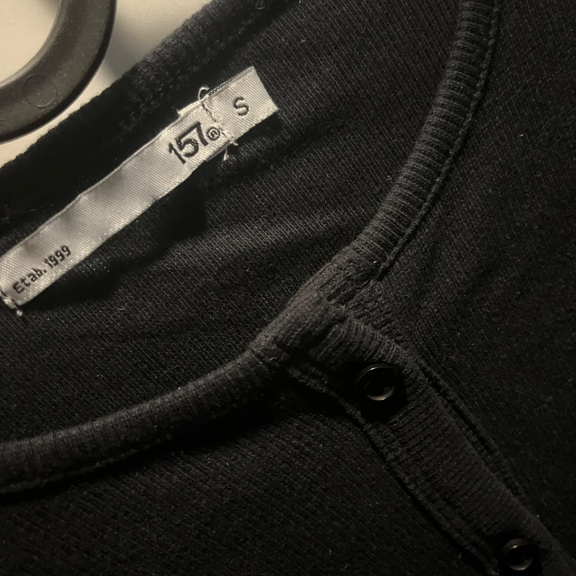 Svart kofta från 157, storlek S - 2