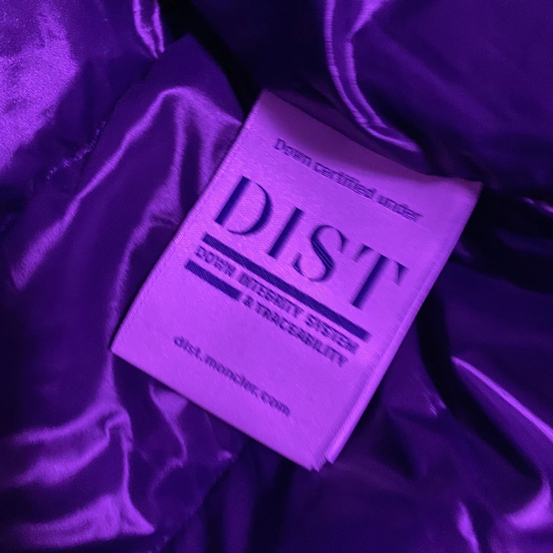 Svart dunväst från Moncler äkta - 1